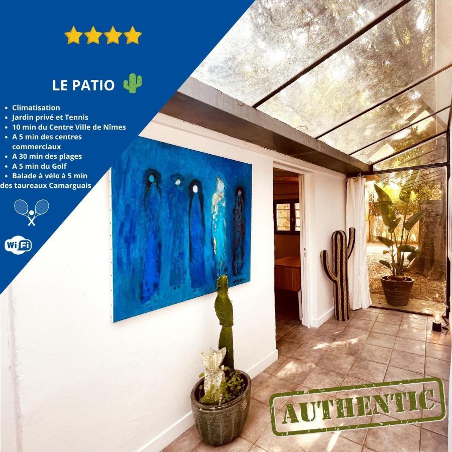 Le Patio, Jardin Privatif, Tennis Nimes Exterior photo